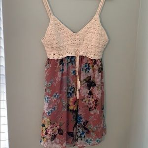 Boutique crochet dress